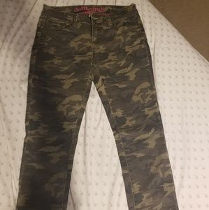 Camo jeans